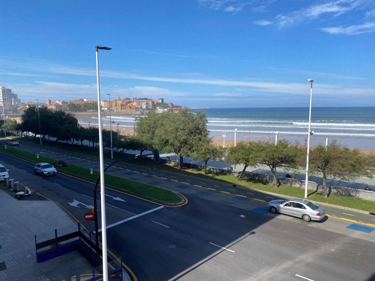 La Siete De San Lorenzo Gijón Exterior foto