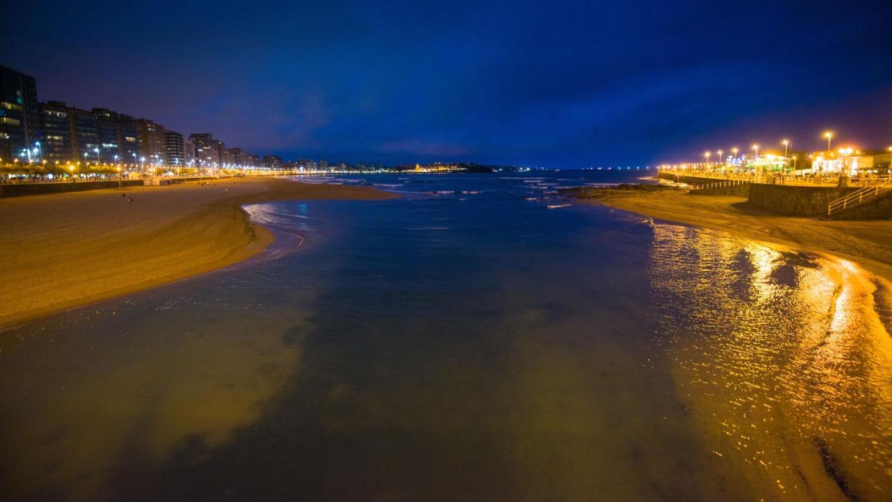 La Siete De San Lorenzo Gijón Exterior foto
